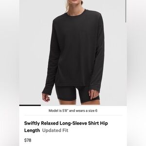 Lululemon swiftly tech